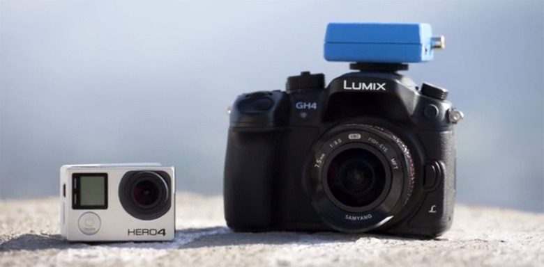 SteadXP's video stabilizer on a Panasonic camera