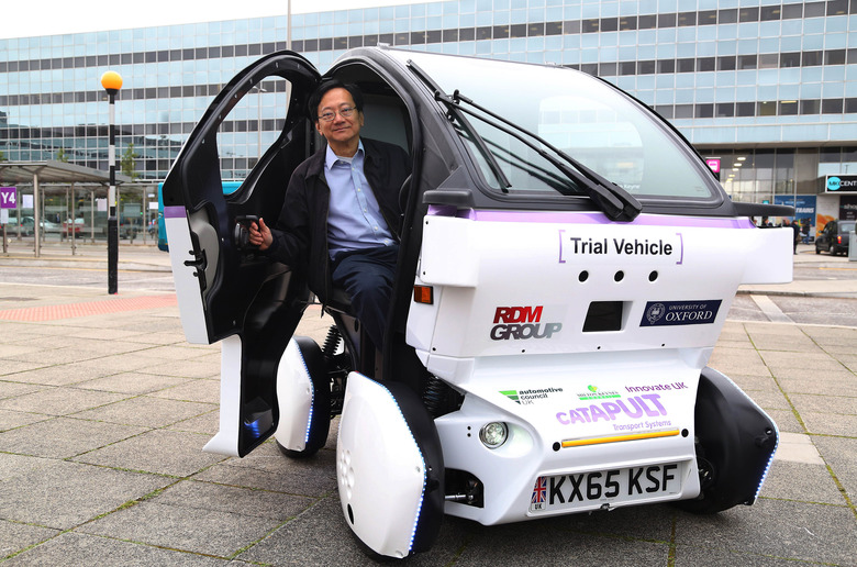 UK's first driverless 'pod' readies itself for public trials
