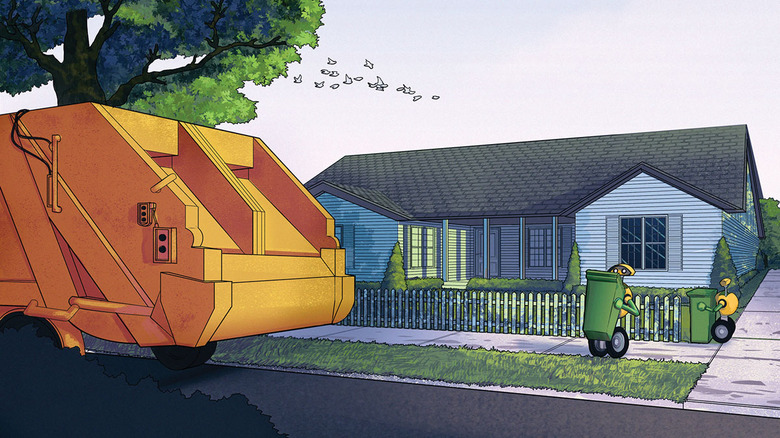 Volvo's garbage collector robots