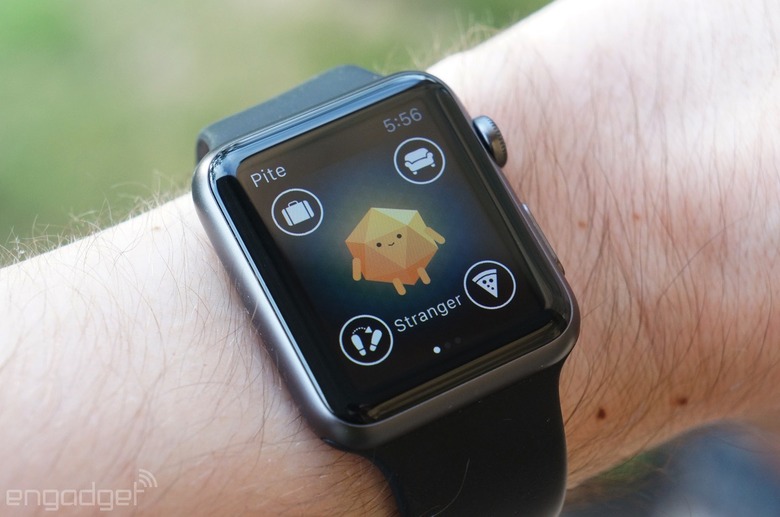 BuzzFeed's virtual pet game on the Apple Watch