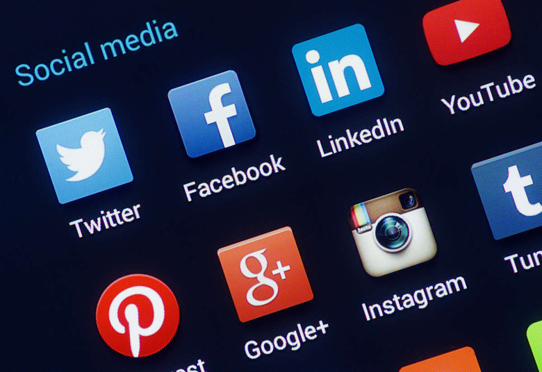 HILVERSUM, NETHERLANDS - APRIL 03, 2014: Social media are trending and both business as consumer are using it for information sh
