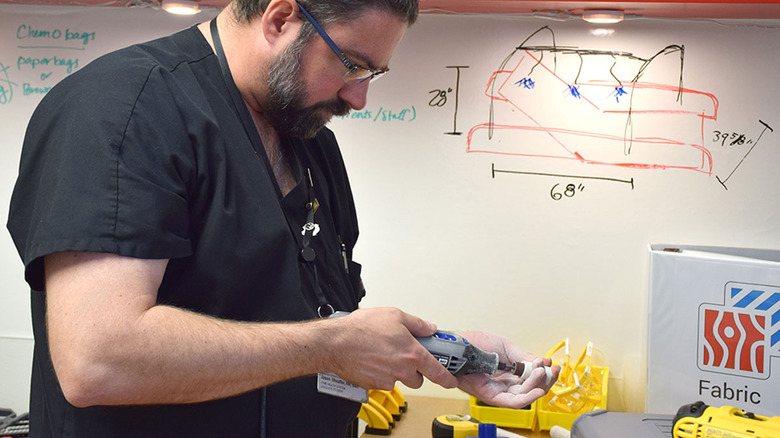 The makerspace in the University of Texas' John Sealy Hospital