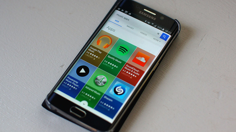 Google Play app search