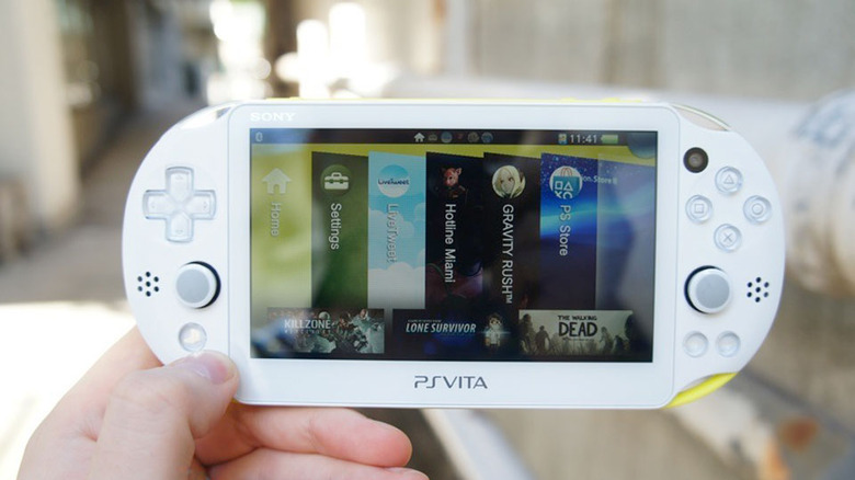 Sony's current-generation PlayStation Vita