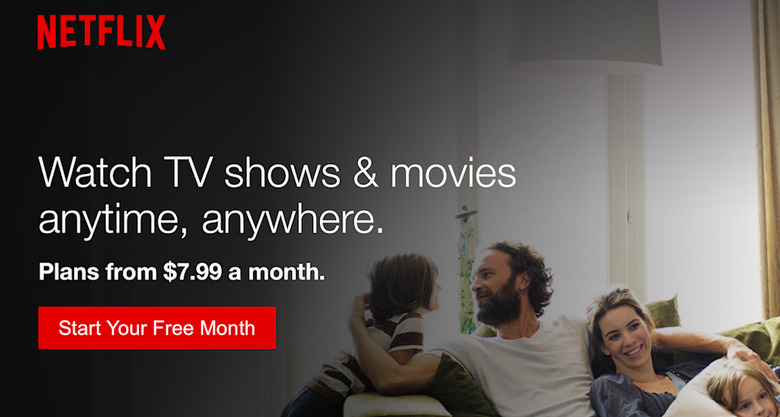Netflix Homepage
