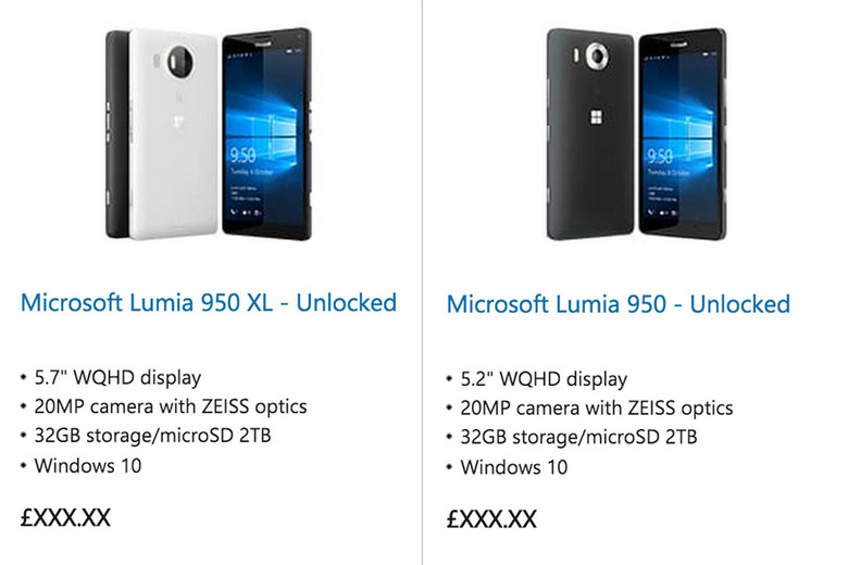 Microsoft's Lumia 950 and 950 XL