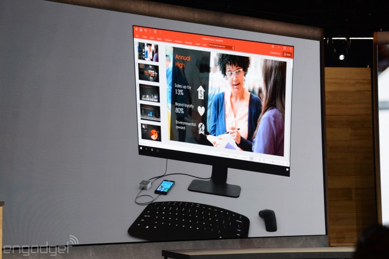 Microsoft's Display Dock in action