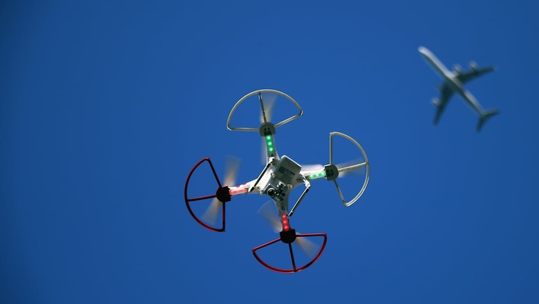 Drone in Flight