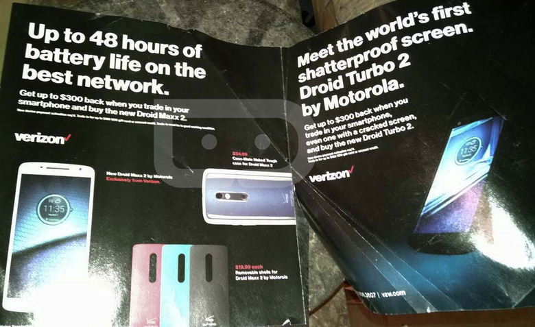 Leaked promos for the Droid Maxx 2 and Droid Turbo 2