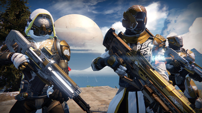 Guardians at Twilight Gap in 'Destiny'