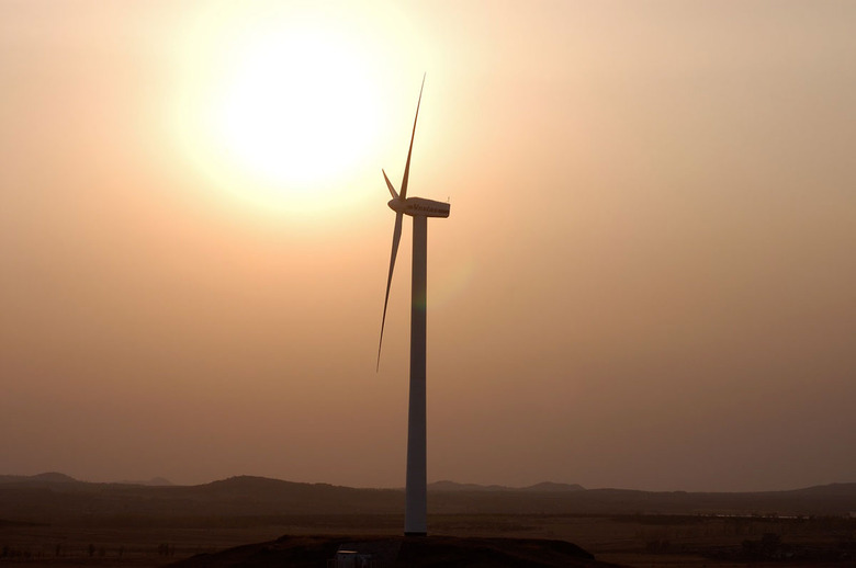A Vestas wind turbine