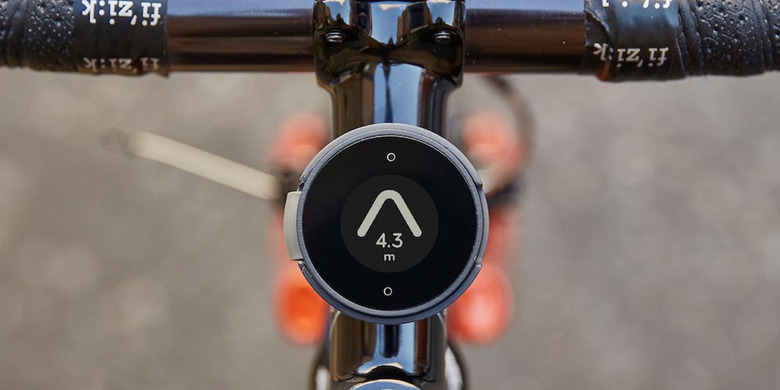 BeeLine navigation on a bike