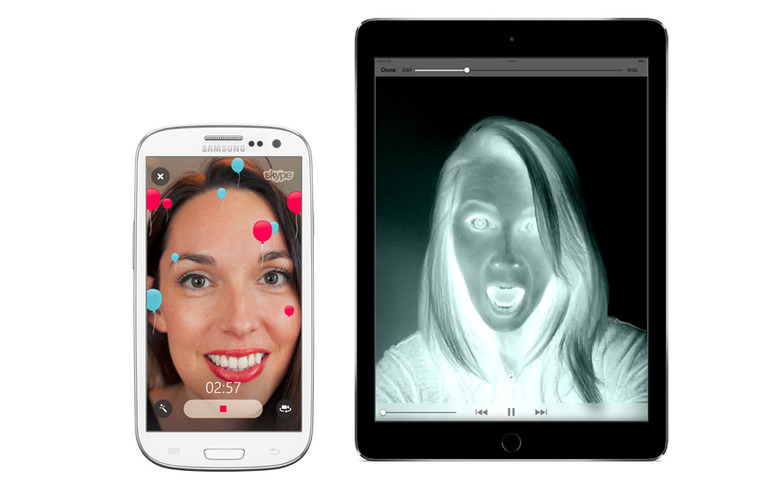 Video filters in Skype