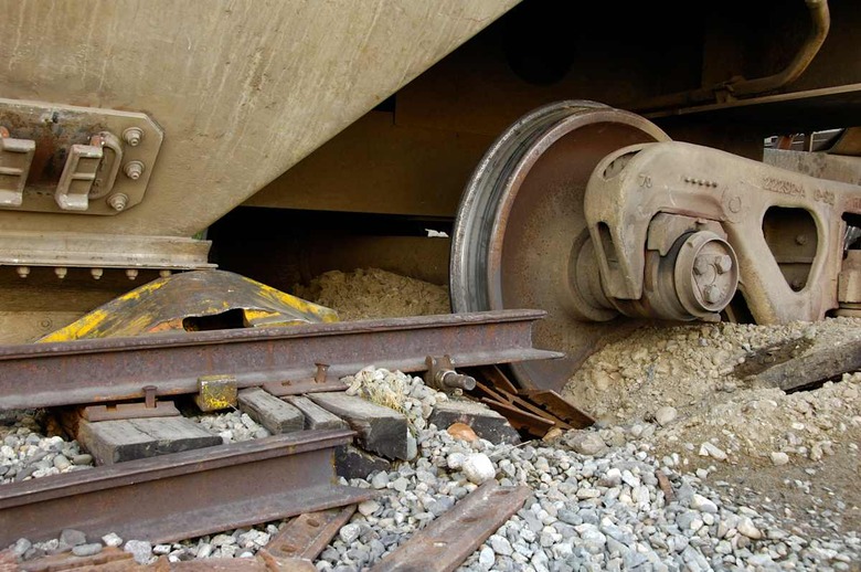 Train Derailment - Close Up