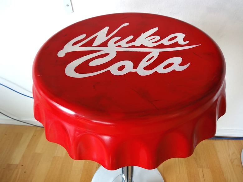 Finished Nuka Cola Barstool