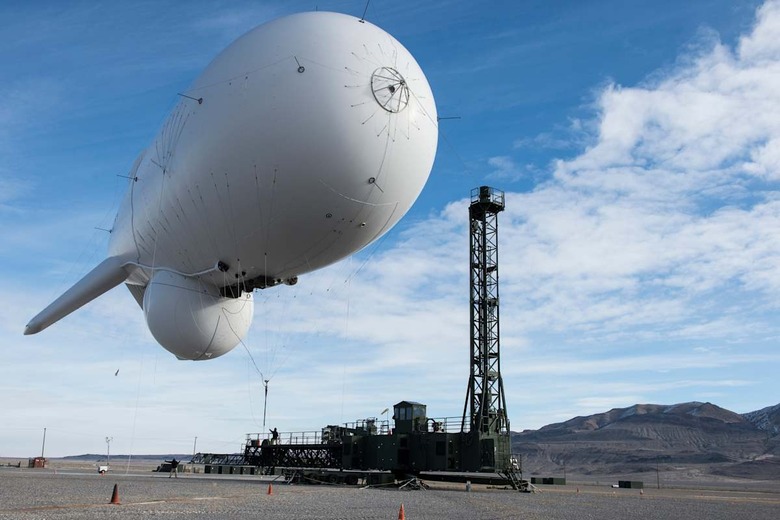 Military Blimp Loose Over Pennsylvania