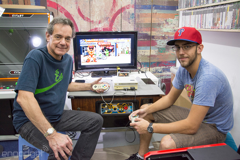Terry (at left) and Dan Diebold, the owners of the 