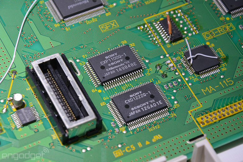 A close-up of the 
