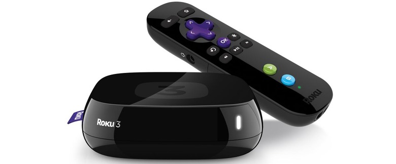 Roku 3 streaming player with remote