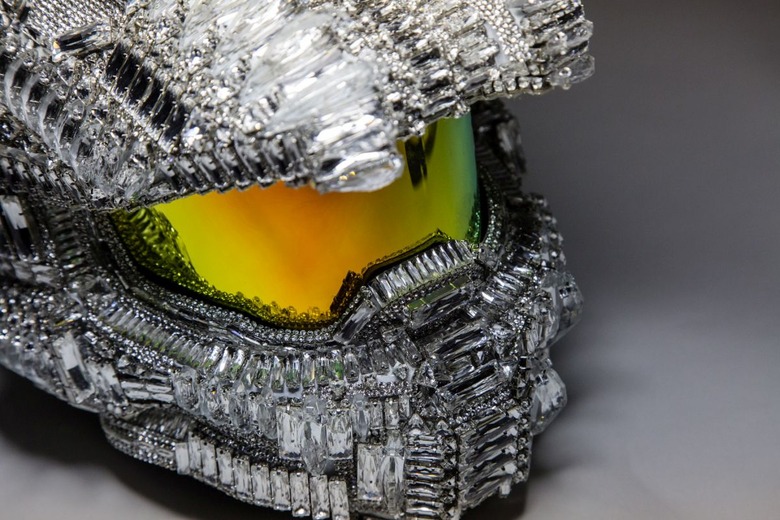 Taiwan Halo 5 Launch, Swarovski Master Chief Helmet