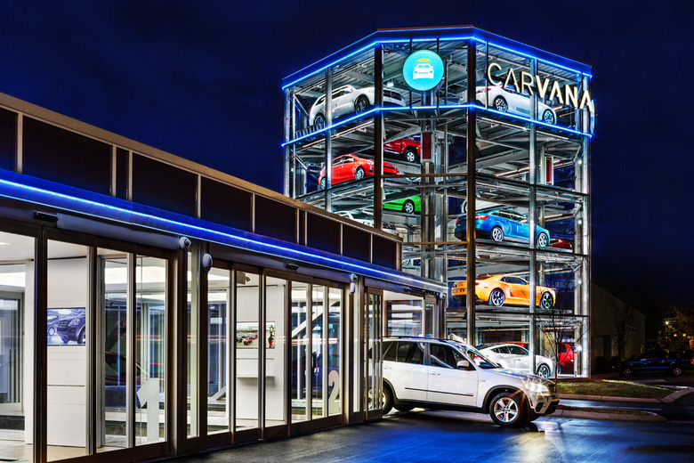 Carvana's automated car vending machine