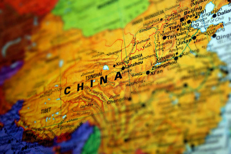 Photo of a map of China.Please see some similar pictures from my lightbox maps