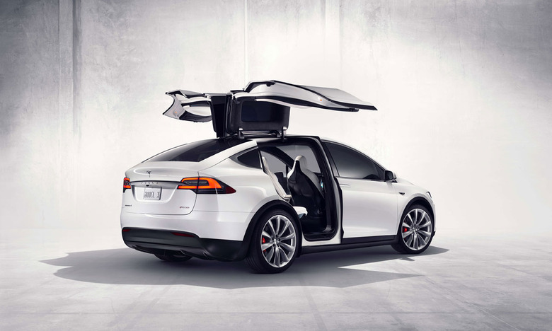 Tesla Model X SUV with