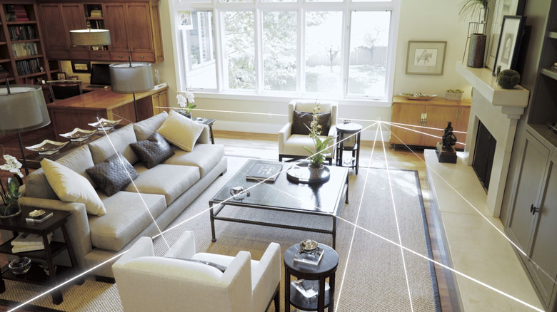 A mesh of Xandem monitors watching over a home