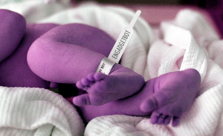 Creative Commons newborn feet