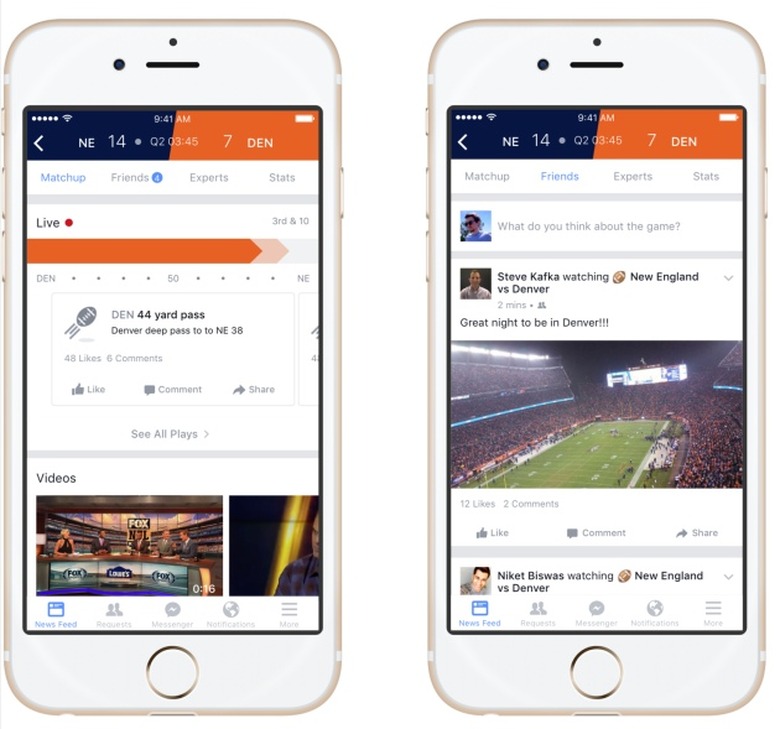 Facebook Sports Stadium