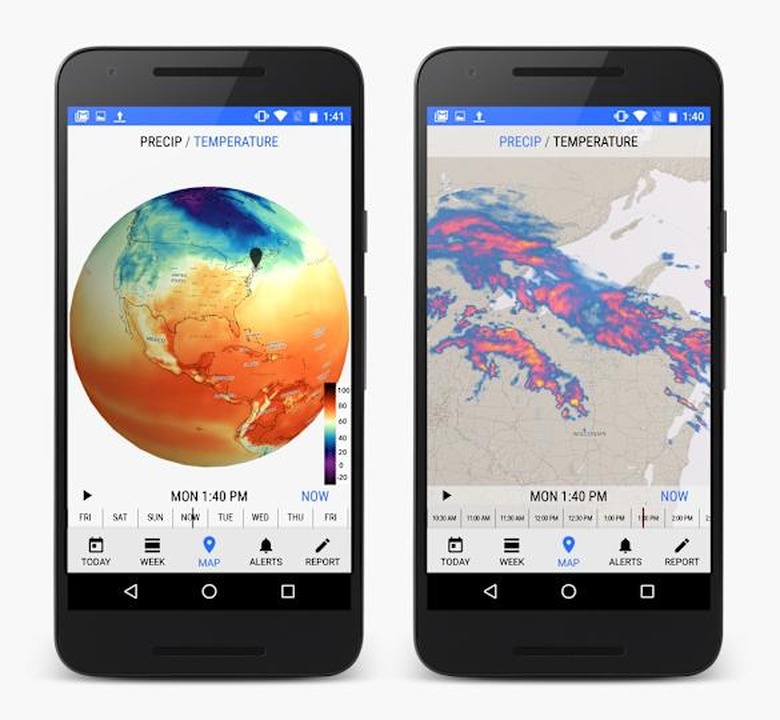 Dark Sky weather forecasts