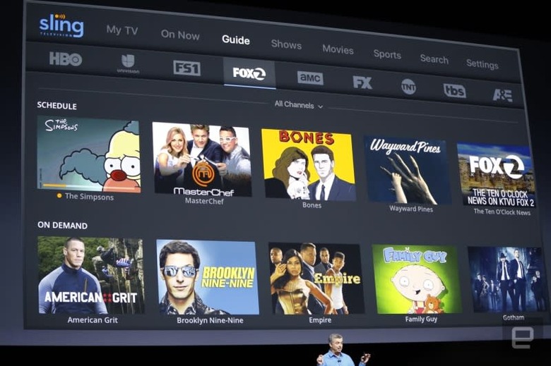 Sling TV on Apple TV