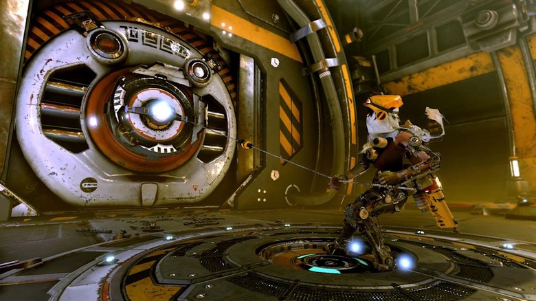 ReCore Joule Solving Puzzle
