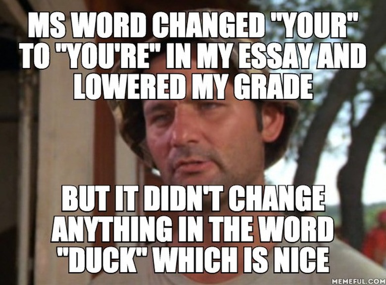 MS Word Struggles