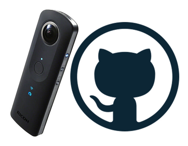 RICOH THETA and GitHub