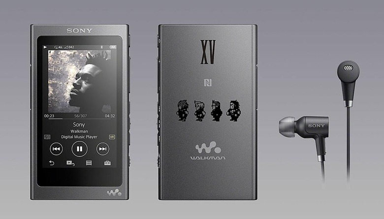 ウォークマン FINAL FANTASY XV EDITION NW-A36HN Sony made a Walkman for 'Final Fantasy XV' fans
