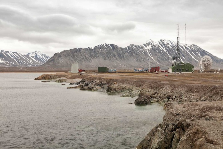 isfjord radio. svalbard. norway