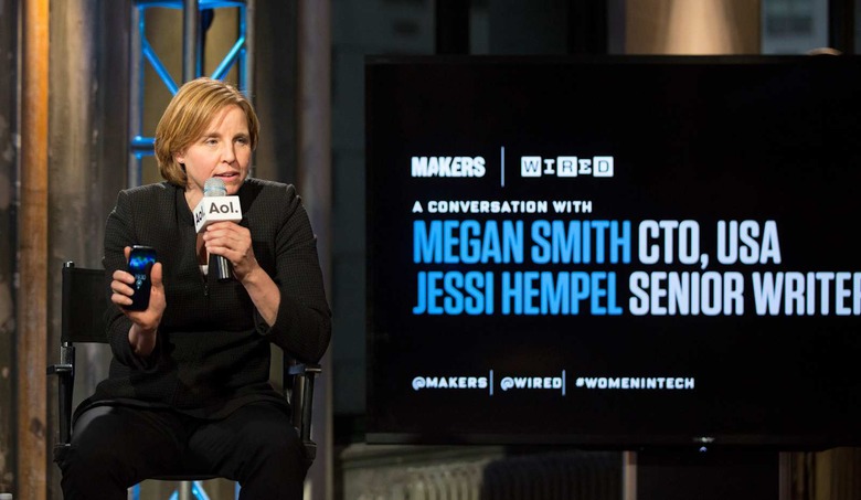 Megan Smith Celebrates Her May Cover Of WIRED With MAKERS At AOL's HQ