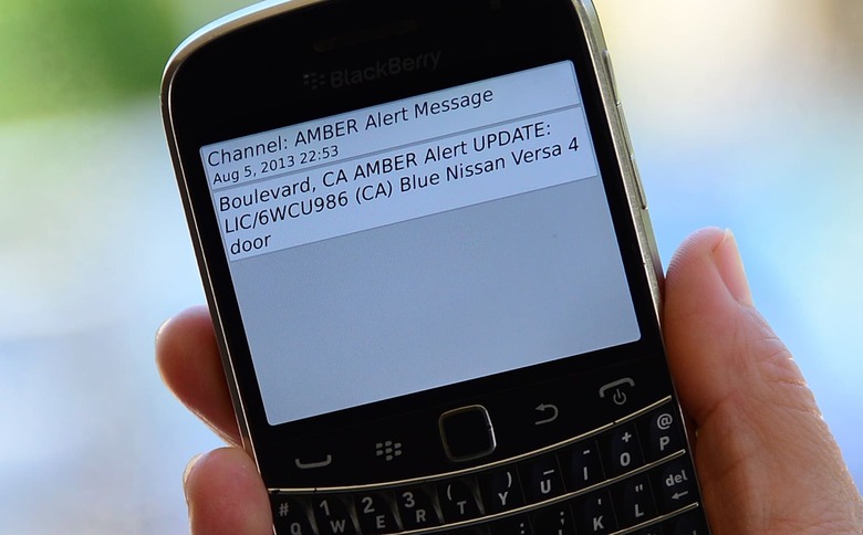 US-KIDNAPPING-AMBER-ALERT-CELLPHONE