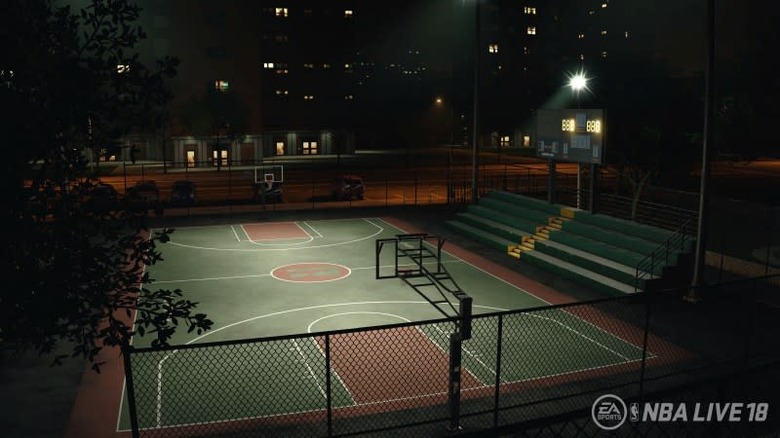 Rucker Park arena - NBA Live 18