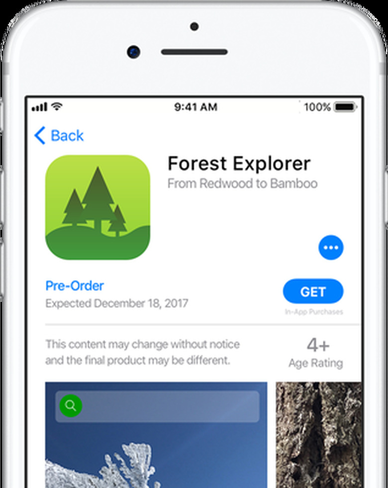 Apple Pre-order Apps