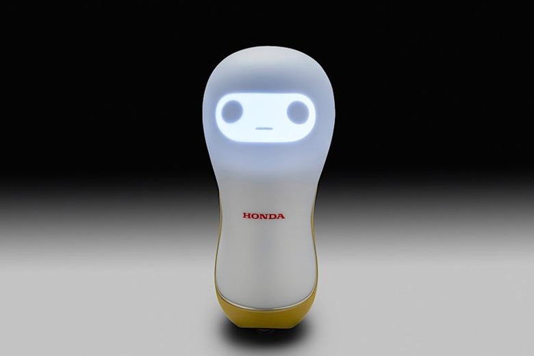 Hondaâs 3E-A18 displays simple and easy-to-understand facial expressions with a friendly design.