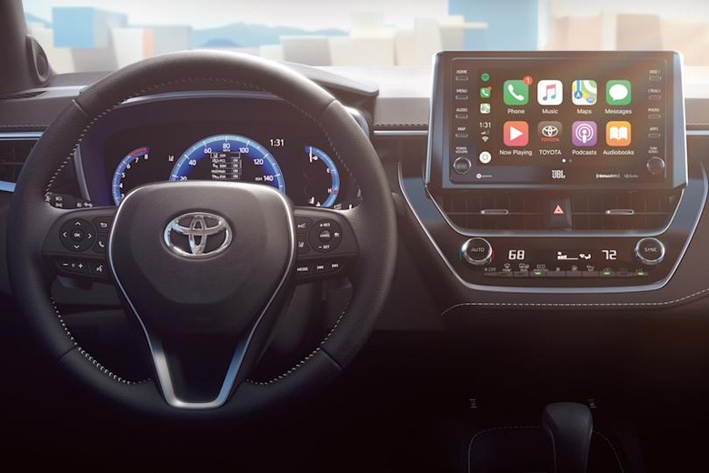 Toyota Corolla Hatchback interior
