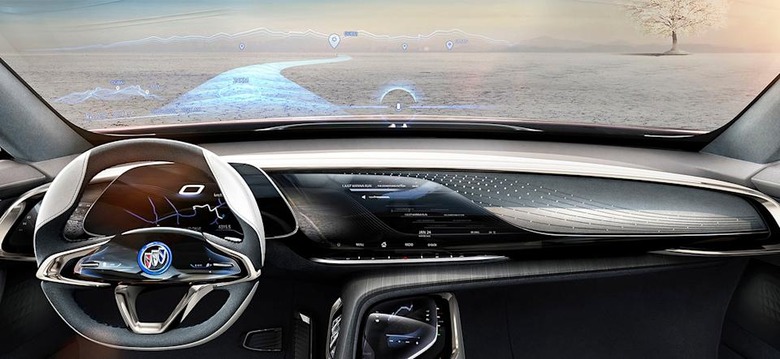 The 2018 Buick Enspire all-electric concept SUV