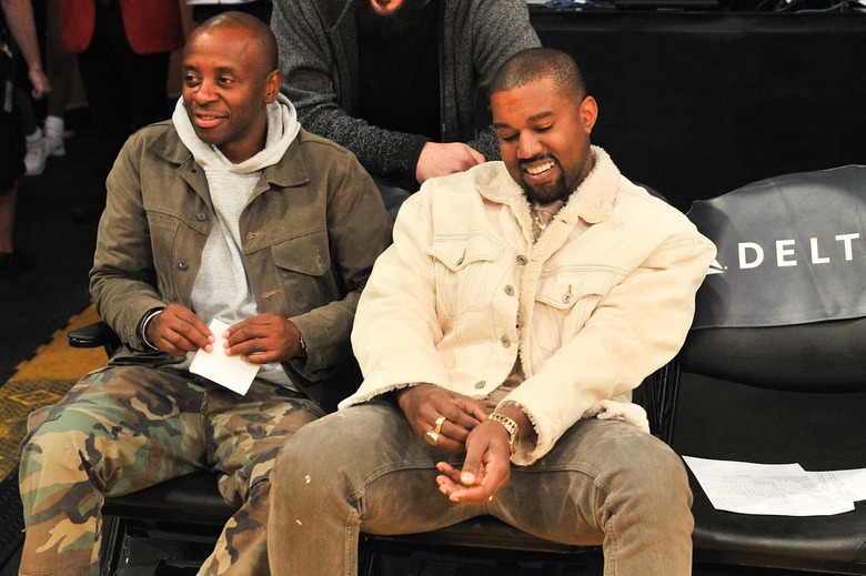 Celebrities At The Los Angeles Lakers Game