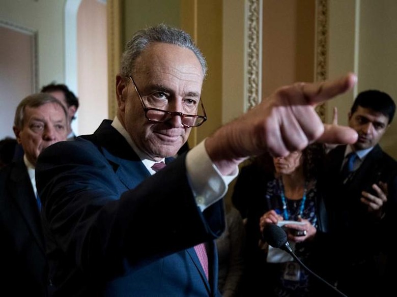 Senate Minority Leader Chuck Schumer...