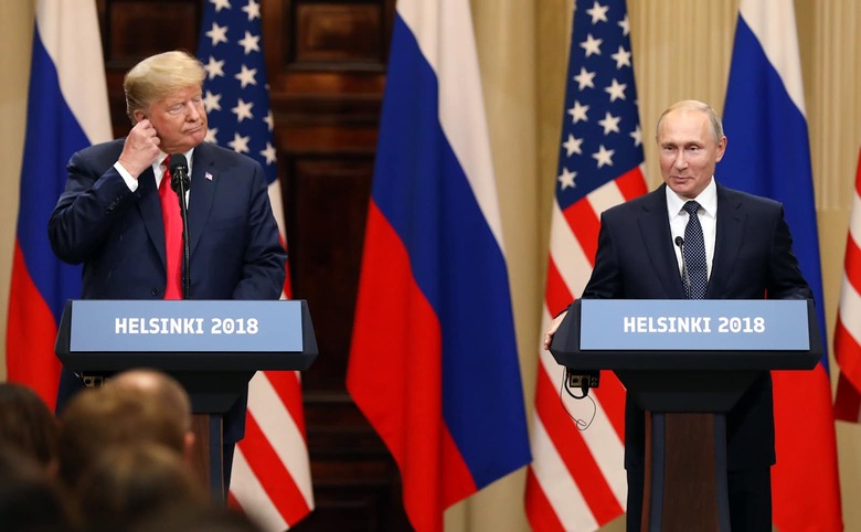 U.S. President Donald Trump And Russian President Vladimir Putin's Helsinki Summit