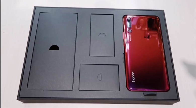 Honor Magic 2 in a box