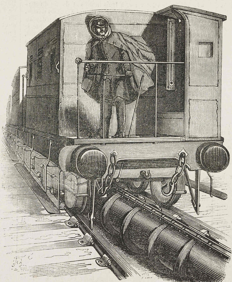 Convoy on the Saint-Germain atmospheric railway