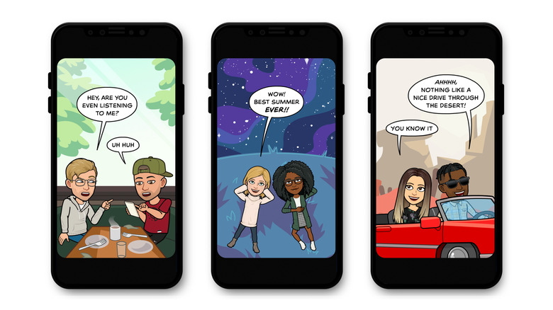 Snapchat Bitmoji Stories